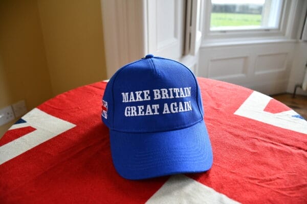 Make Britain Great Again Hat With Union Flag